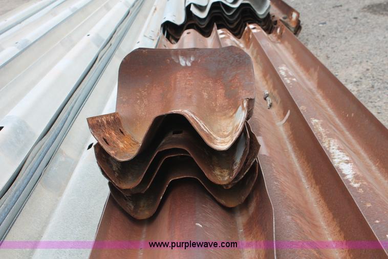 image for item AV9127 (48) 12.5' sections of guard rail