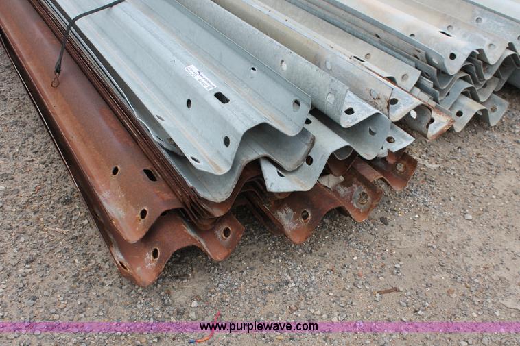 image for item AV9127 (48) 12.5' sections of guard rail