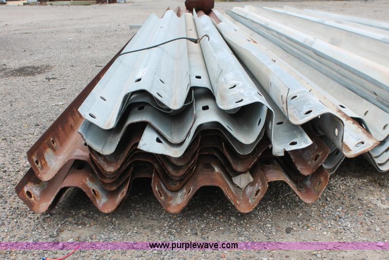 image for item AV9127 (48) 12.5' sections of guard rail