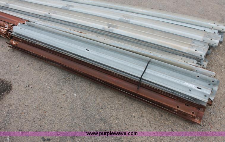 image for item AV9127 (48) 12.5' sections of guard rail