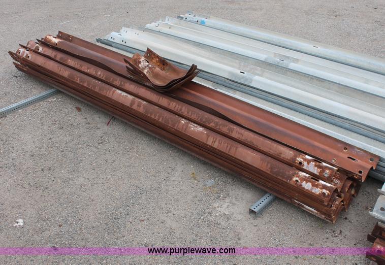 image for item AV9127 (48) 12.5' sections of guard rail