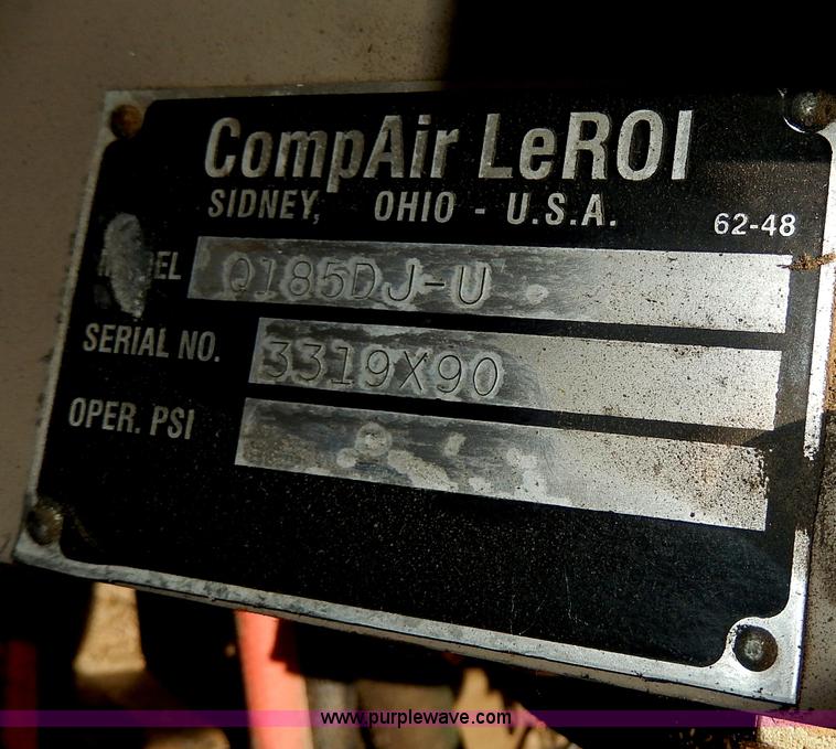 image for item AW9529 Leroi air compressor