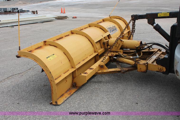 image for item H6360 1996 International 4900 flatbed dump truck