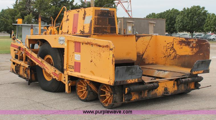 image for item H6361 Blaw-Knox PF-120H paver
