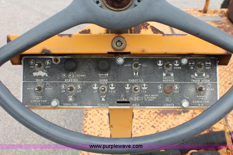 image for item H6361 Blaw-Knox PF-120H paver