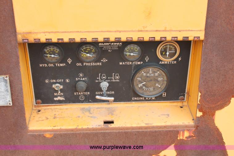 image for item H6361 Blaw-Knox PF-120H paver