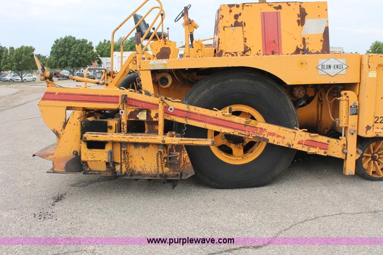 image for item H6361 Blaw-Knox PF-120H paver