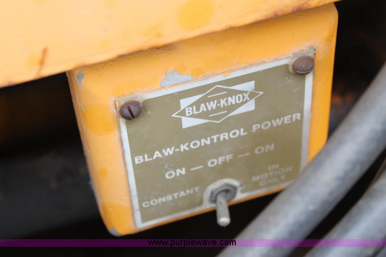 image for item H6361 Blaw-Knox PF-120H paver