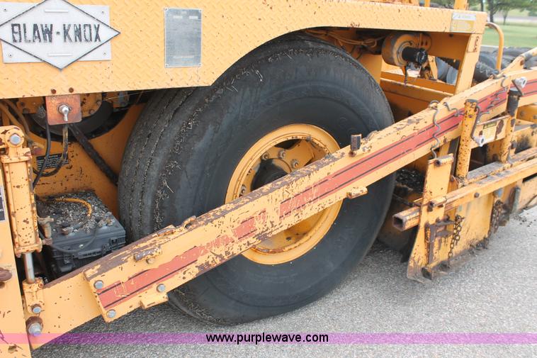 image for item H6361 Blaw-Knox PF-120H paver