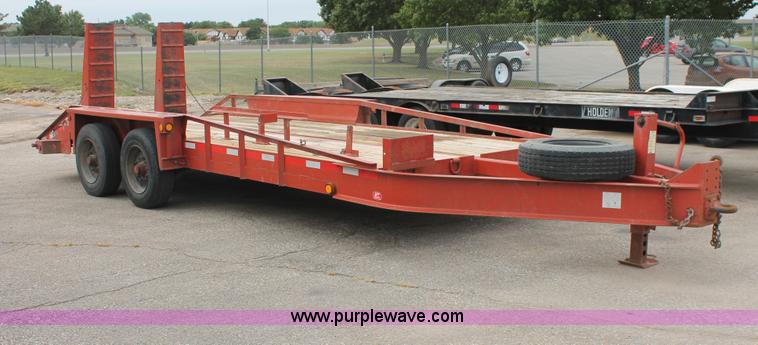 image for item H6364 2005 Belshe equipment trailer