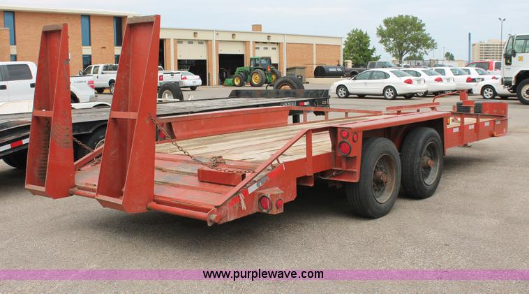 image for item H6364 2005 Belshe equipment trailer