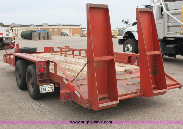 image for item H6364 2005 Belshe equipment trailer