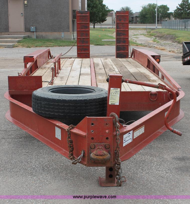 image for item H6364 2005 Belshe equipment trailer