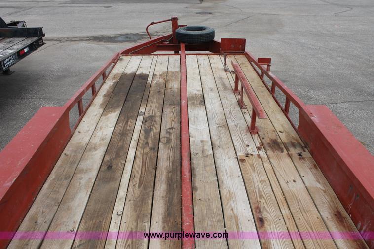 image for item H6364 2005 Belshe equipment trailer