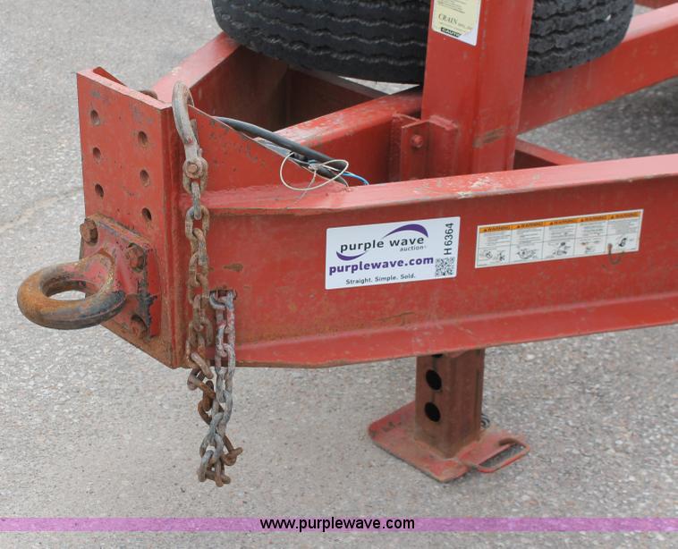 image for item H6364 2005 Belshe equipment trailer