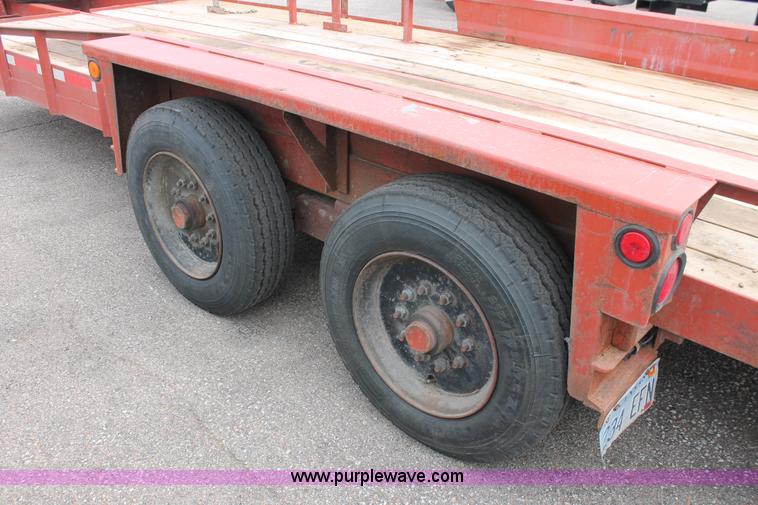 image for item H6364 2005 Belshe equipment trailer