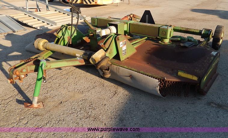 image for item H9704 John Deere 11' brush mower