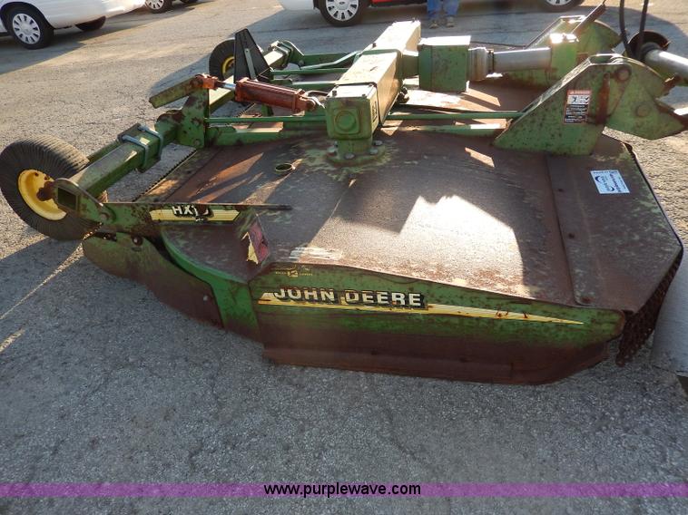 image for item H9704 John Deere 11' brush mower