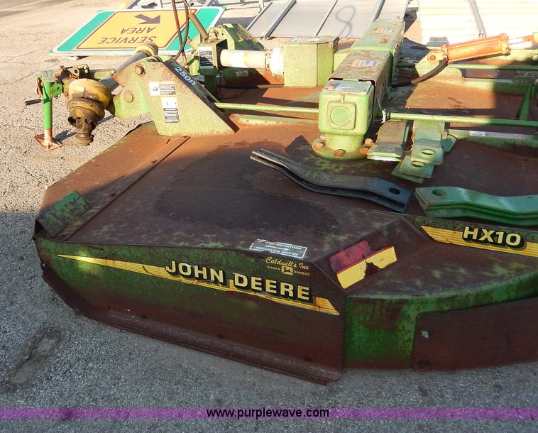 image for item H9704 John Deere 11' brush mower