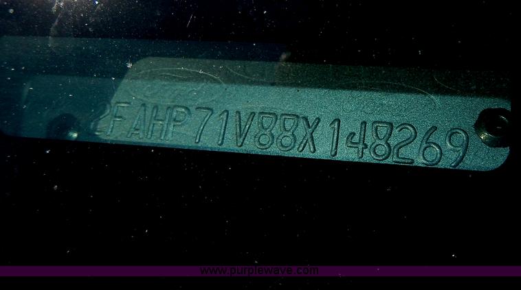 image for item H9741 2008 Ford Crown Victoria Police Interceptor