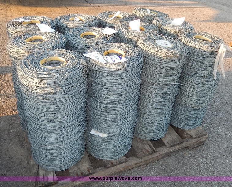 image for item I4303 (36) rolls of barbed wire