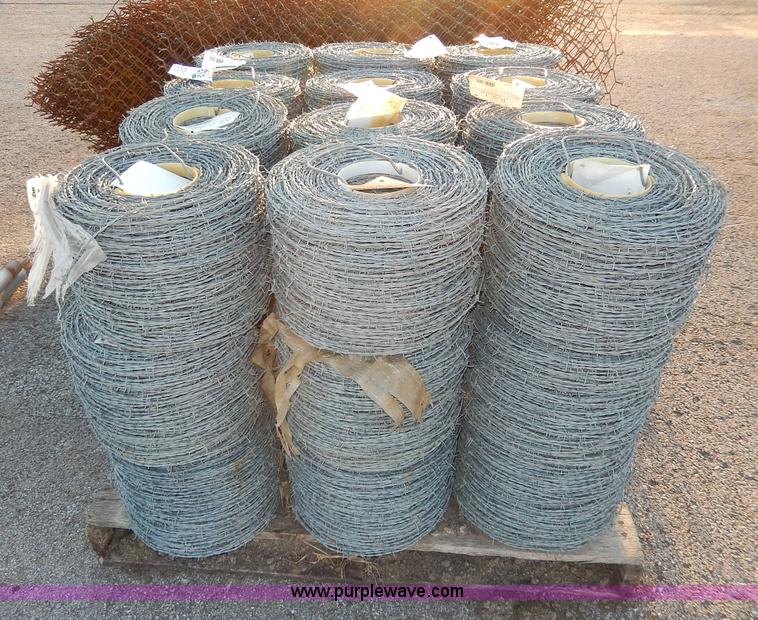 image for item I4303 (36) rolls of barbed wire