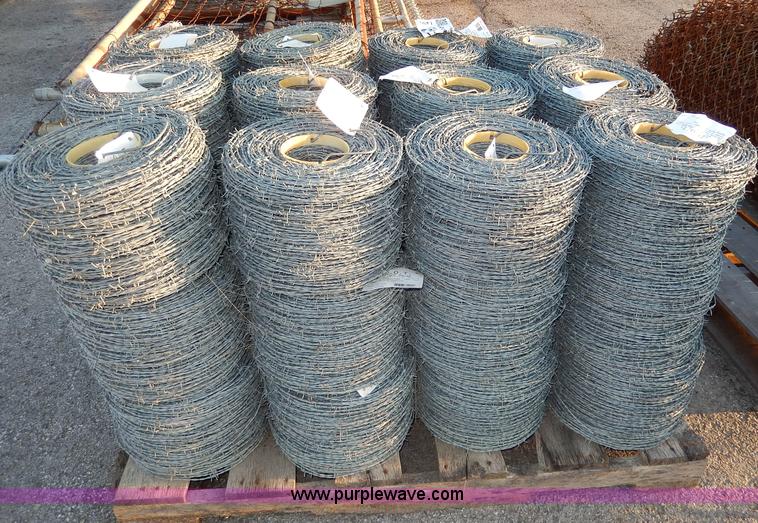 image for item I4303 (36) rolls of barbed wire
