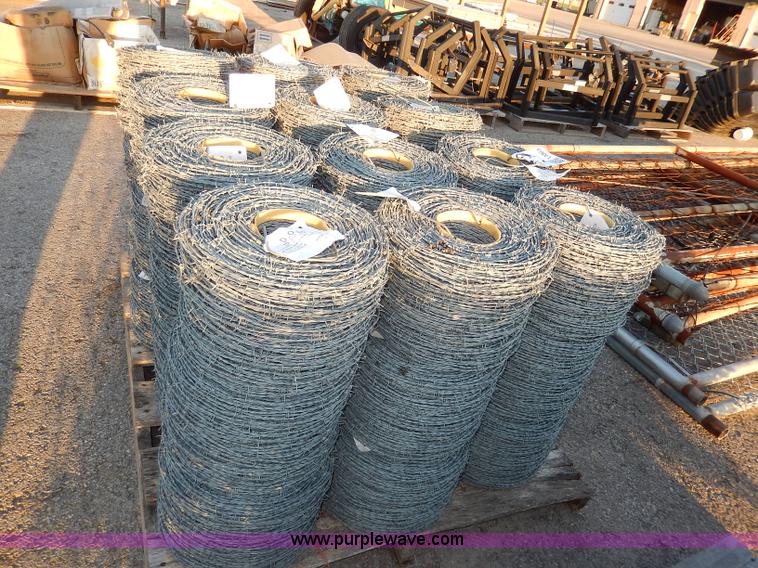 image for item I4303 (36) rolls of barbed wire