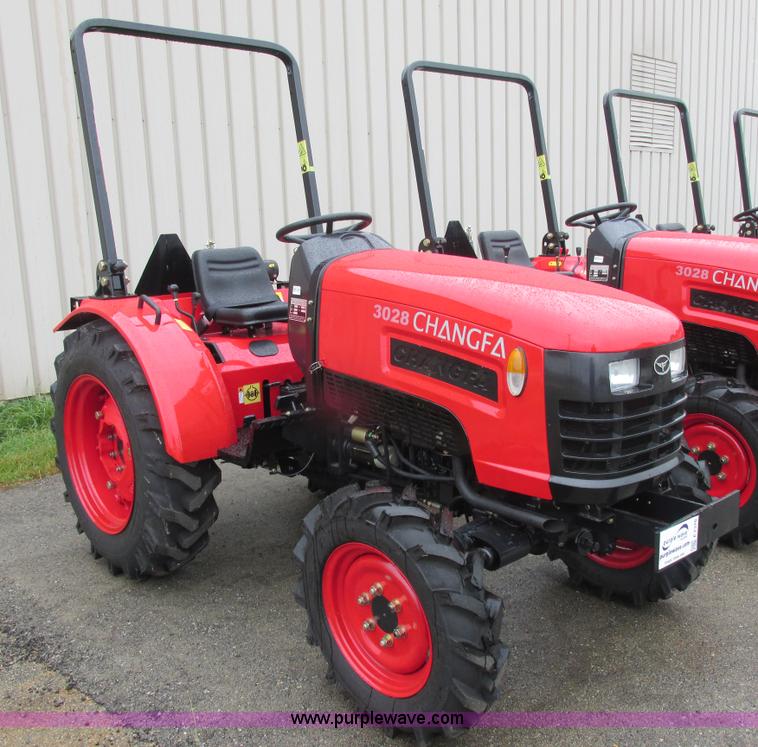 image for item E7370 2012 Changfa 3028 MFWD tractor