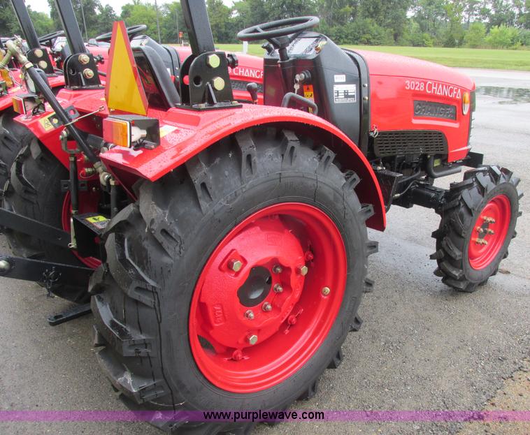 image for item E7370 2012 Changfa 3028 MFWD tractor