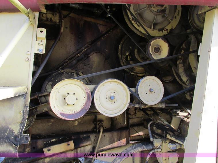 image for item F5297 1981 New Holland TR85 RWA combine with header