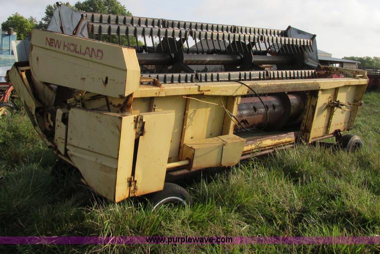 image for item F5297 1981 New Holland TR85 RWA combine with header