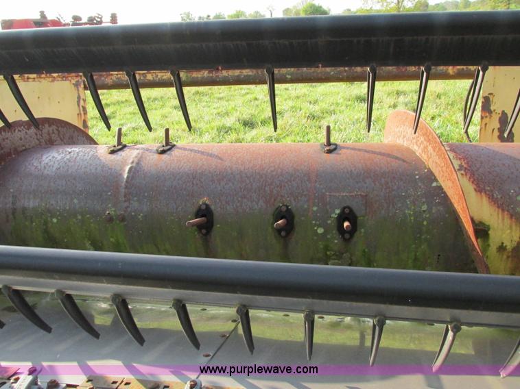 image for item F5297 1981 New Holland TR85 RWA combine with header