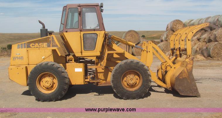image for item F7127 1988 Case W14B wheel loader