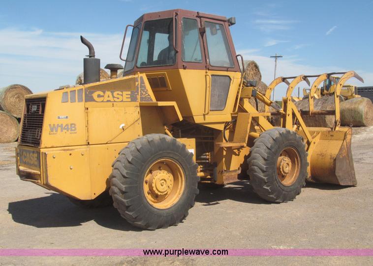 image for item F7127 1988 Case W14B wheel loader