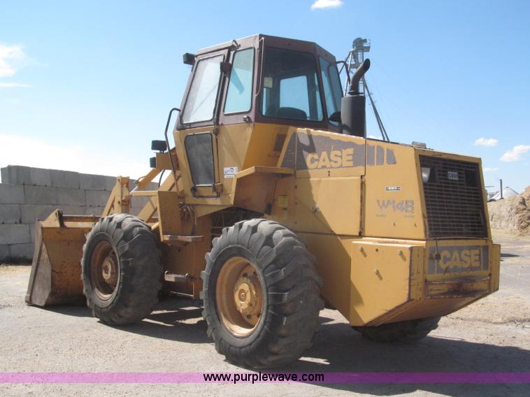 image for item F7127 1988 Case W14B wheel loader