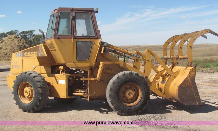 image for item F7127 1988 Case W14B wheel loader