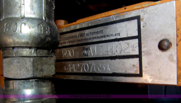 image for item F7127 1988 Case W14B wheel loader