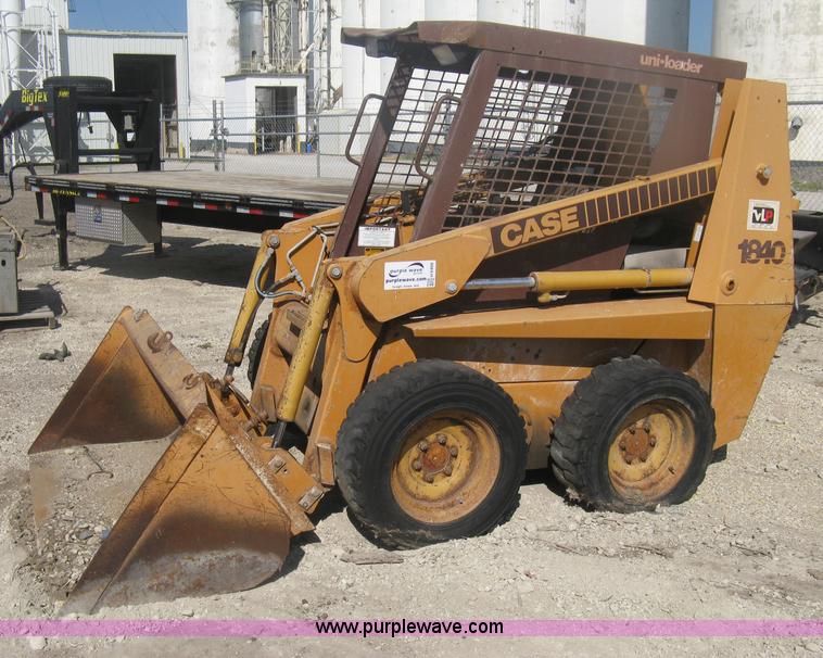 image for item H6409 1992 Case 1840 skid steer