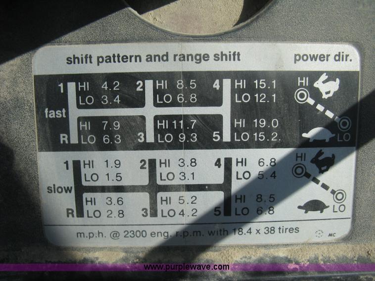 image for item H6411 Allis Chalmers 7030 tractor