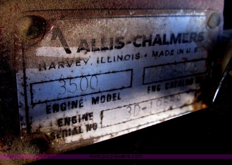 image for item H6411 Allis Chalmers 7030 tractor