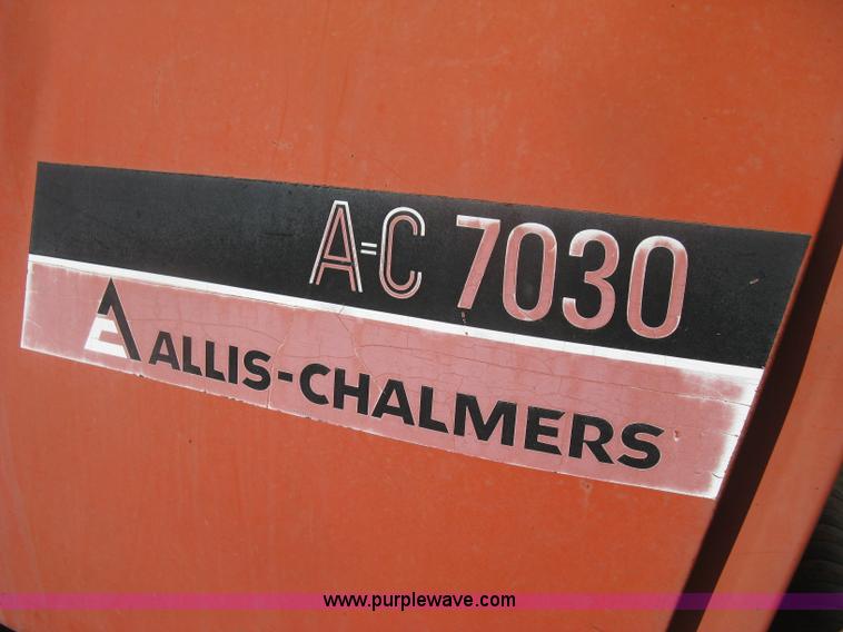 image for item H6411 Allis Chalmers 7030 tractor