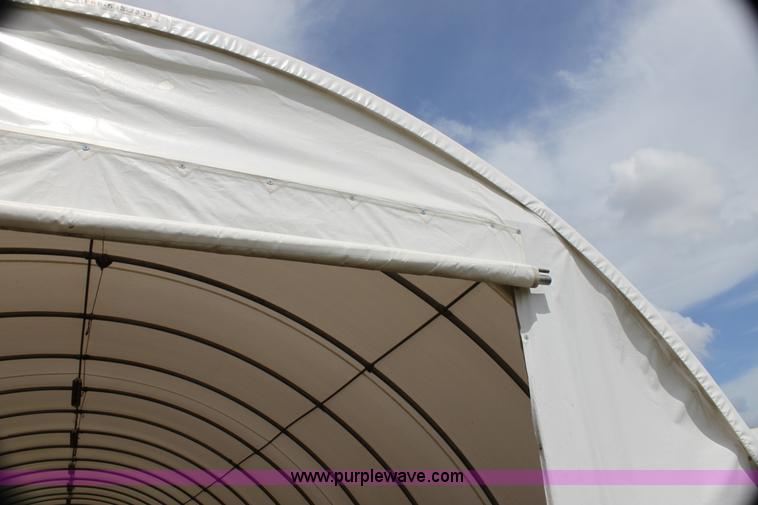 image for item H7360 Quick Structures 30' x 90' coverall hoop shed