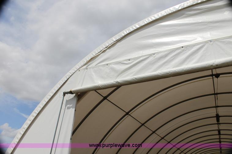 image for item H7360 Quick Structures 30' x 90' coverall hoop shed