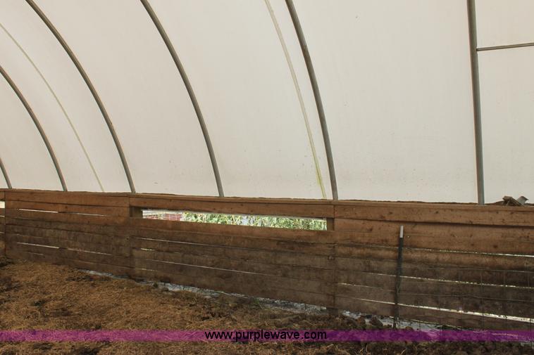 image for item H7360 Quick Structures 30' x 90' coverall hoop shed