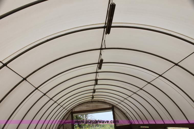 image for item H7360 Quick Structures 30' x 90' coverall hoop shed