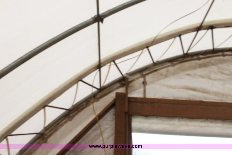 image for item H7360 Quick Structures 30' x 90' coverall hoop shed