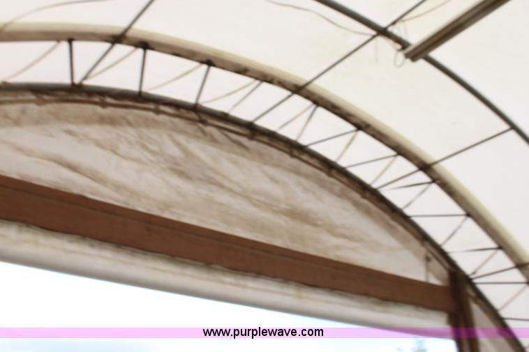 image for item H7360 Quick Structures 30' x 90' coverall hoop shed