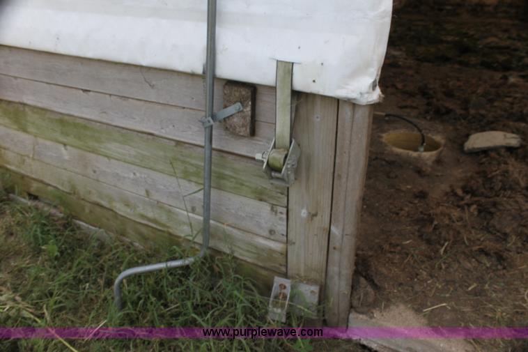 image for item H7360 Quick Structures 30' x 90' coverall hoop shed