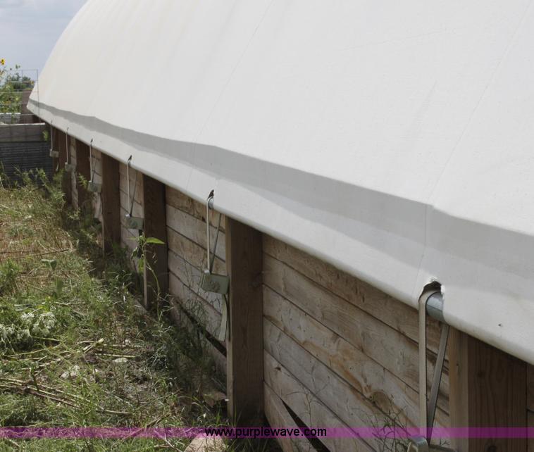 image for item H7360 Quick Structures 30' x 90' coverall hoop shed